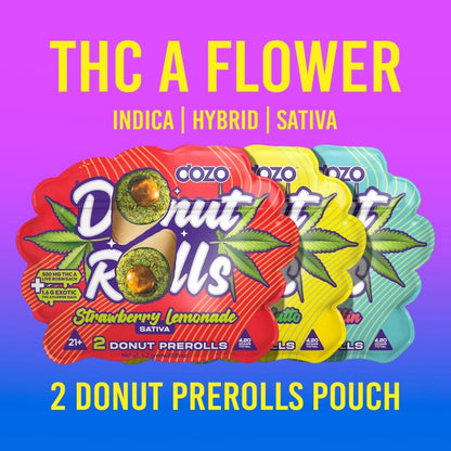 dozo donut rolls live rosin pre rolls-2