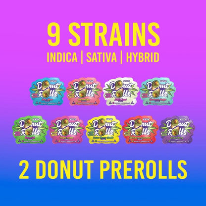 dozo donut rolls live rosin pre rolls-3