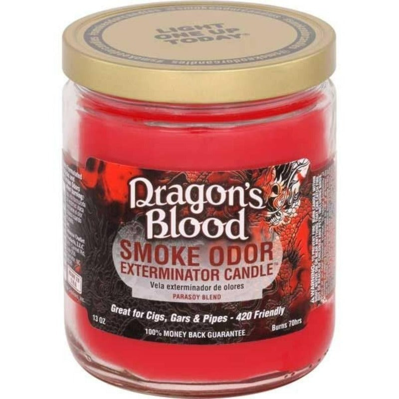 dragons blood smoke odor 13oz candle