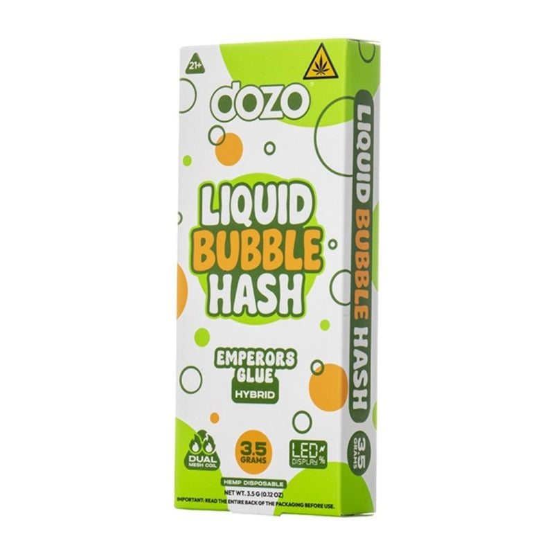 emperors glue dozo liquid bubble hash disposable