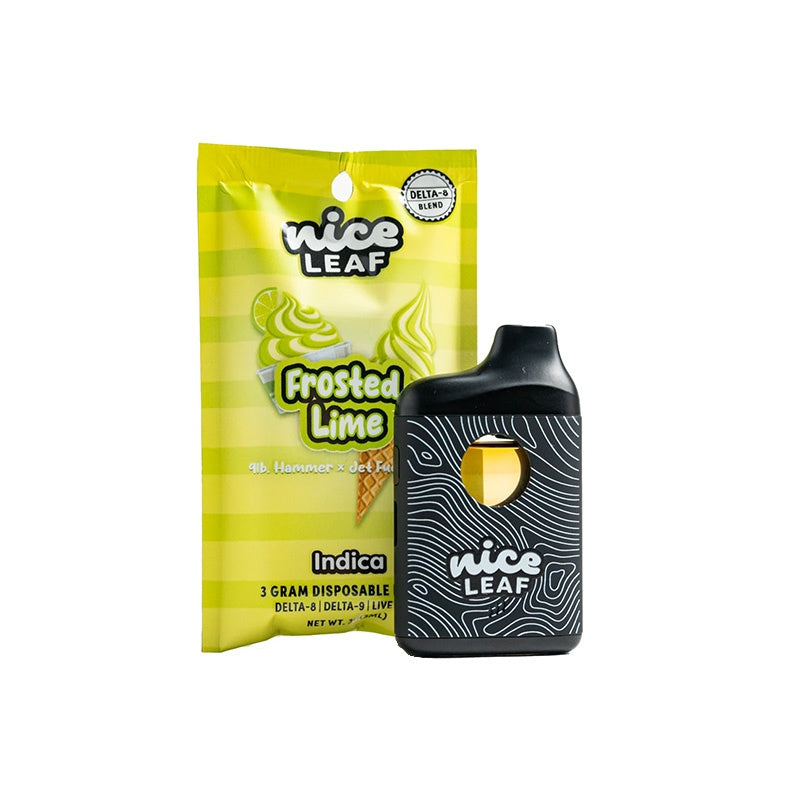 frosted lime nice leaf d8 disposable