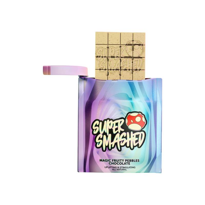 fruity pebbles super smashed mushroom chocolate