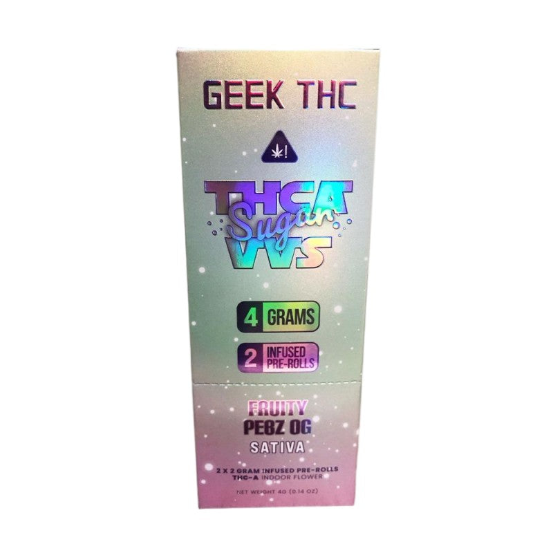 fruity pebz geek thc vvs preroll