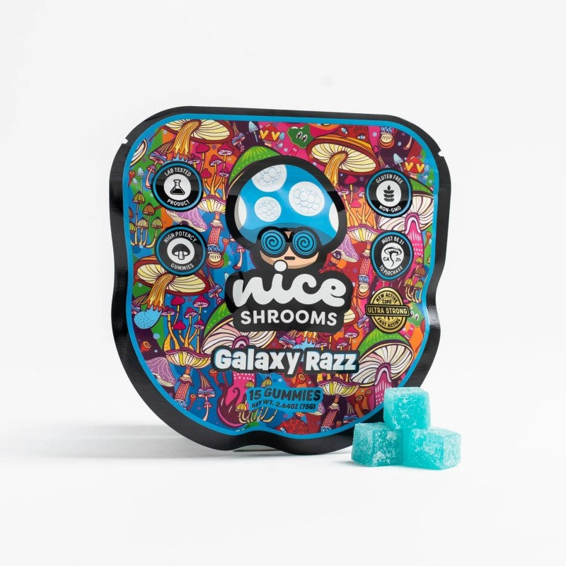 galaxy razz nice shrooms mushroom gummies