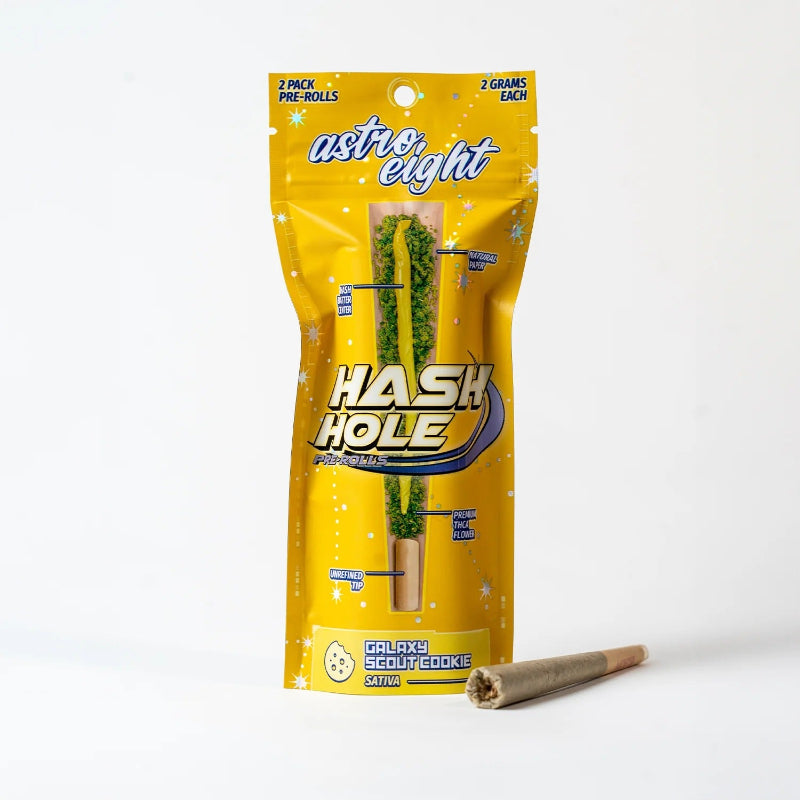 galaxy scout cookie astro eight thca hash hole pre-roll 2g