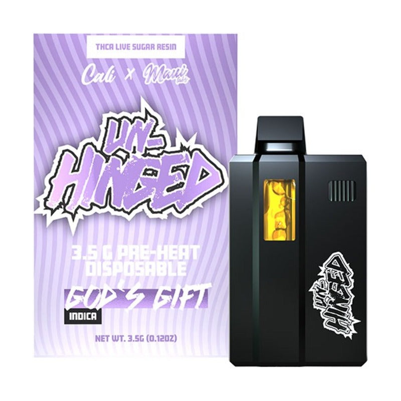 gift cali x unhinged thca disposable