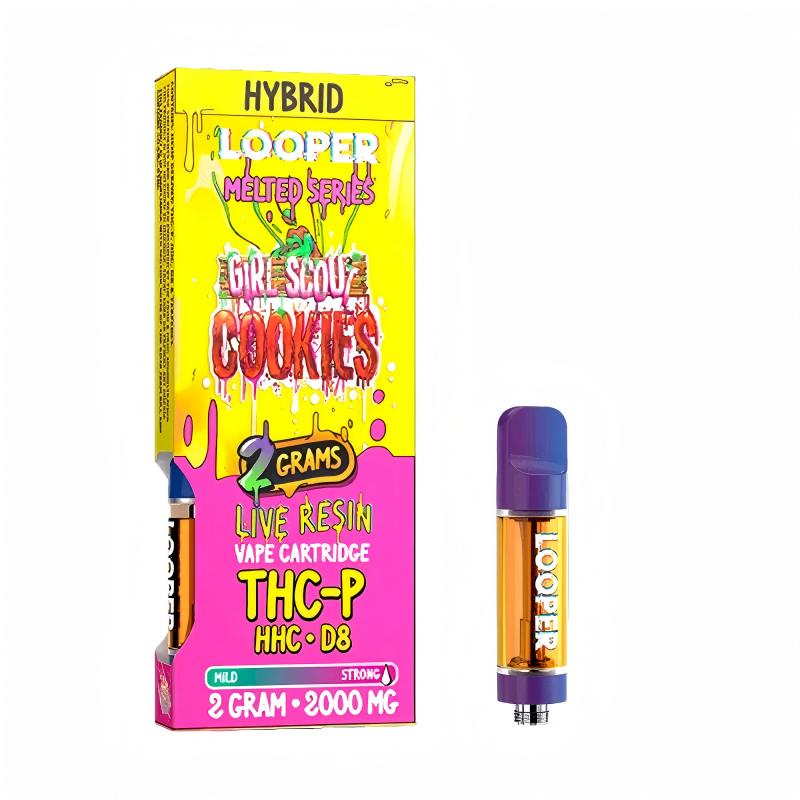 girl scout cookies looper melted live resin cart 2g