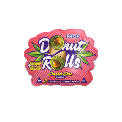 glazed glue dozo donut rolls live rosin pre rolls 2
