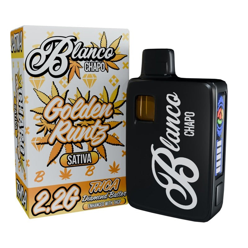 golden runtz chapo blanco thca butter disposable 2.2g