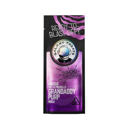 grandaddy purp indica galaxy treats preroll