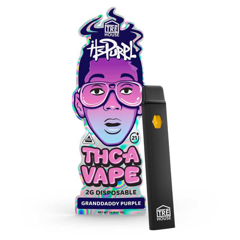 granddaddy purple tre house itspurpl thca 2g