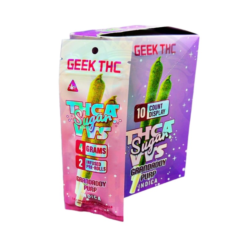 granddaddy purp geek thc vvs preroll