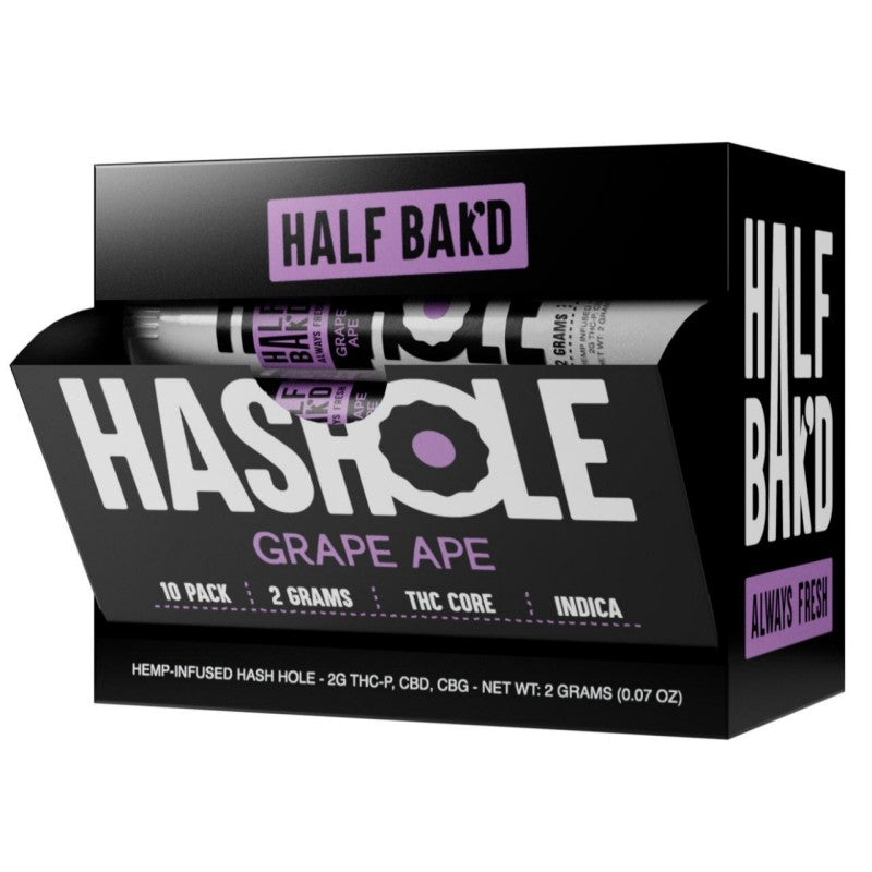 grape ape half bakd thc preroll