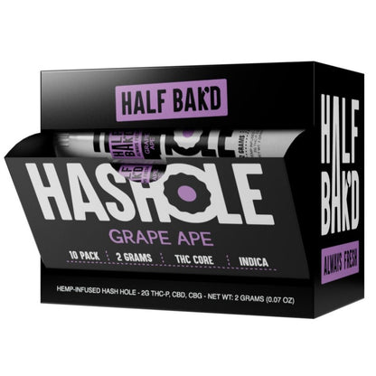 grape ape half bakd thc preroll