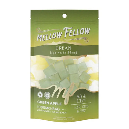 green apple mellow fellow dream gummies