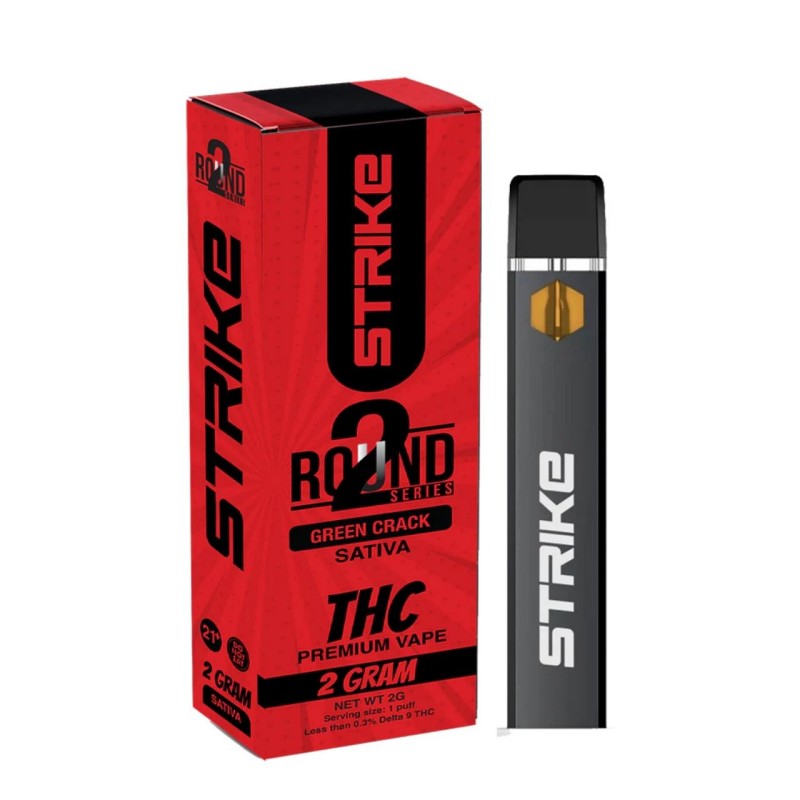 green crack strike round 2 thc 2g