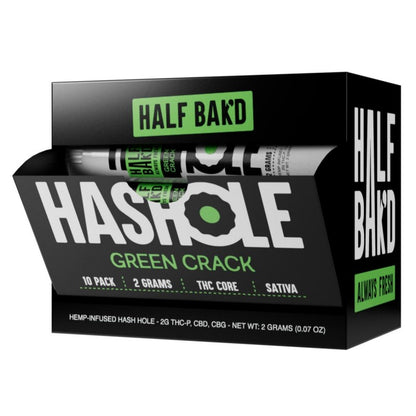 green crack half bakd thc preroll
