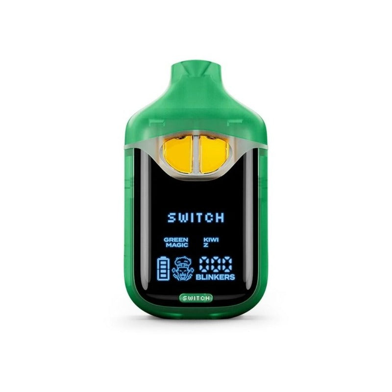 green magic kiwi z boutiq switch glow disposable