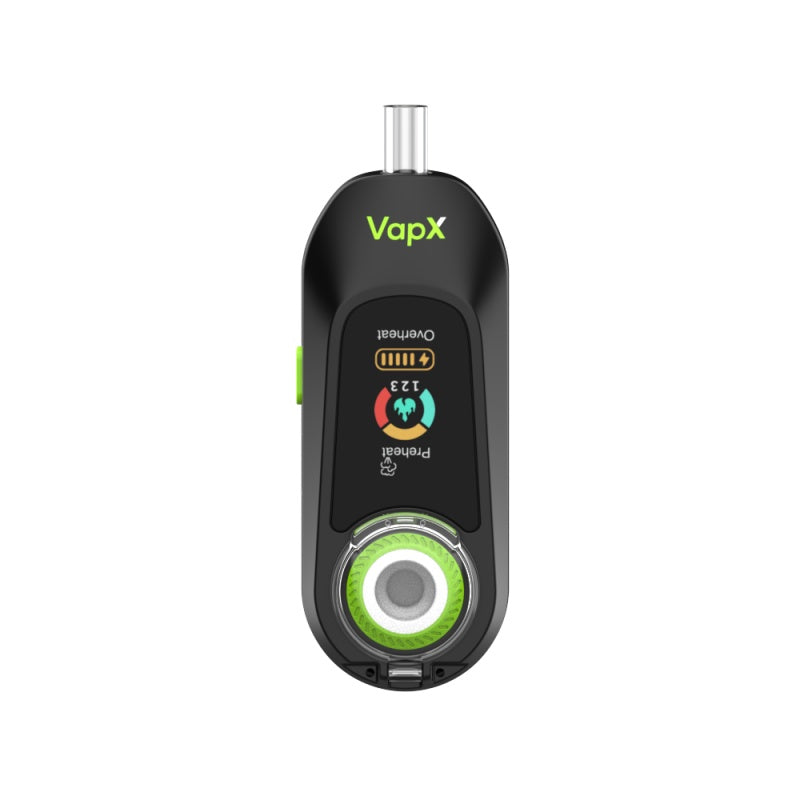 green vapx reusable magic bean dabbing kit