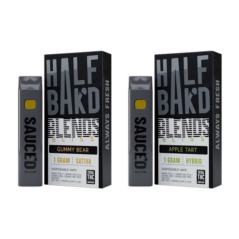 half bakd bliss blends disposable
