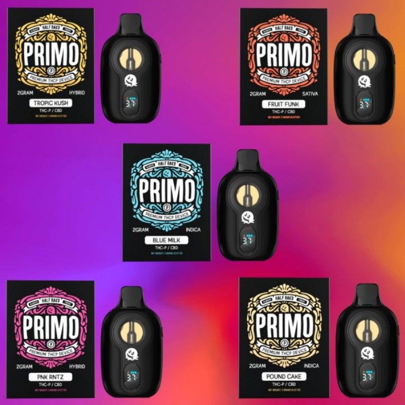 primo disposable vape Half Bak'd Primo THC-P Disposable Vape 2g – True Hemp Store