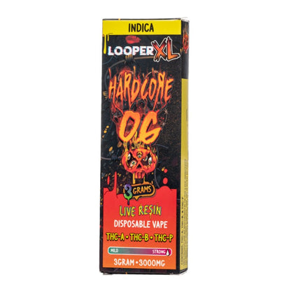 hardcore og looper xl live resin 3g