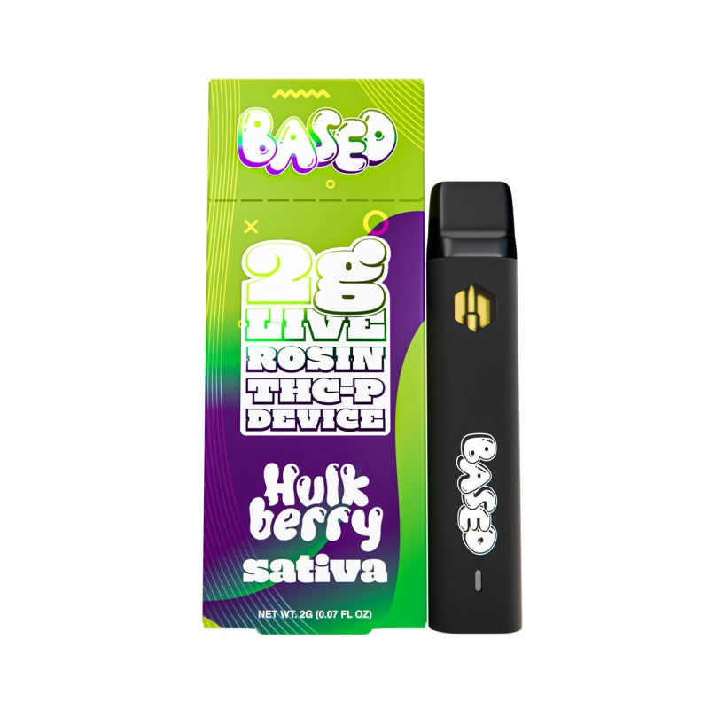hulk berry based live rosin thcp 2g