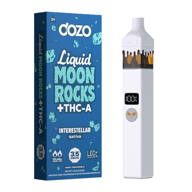 interstellar dozo thca liquid moon rock disposable