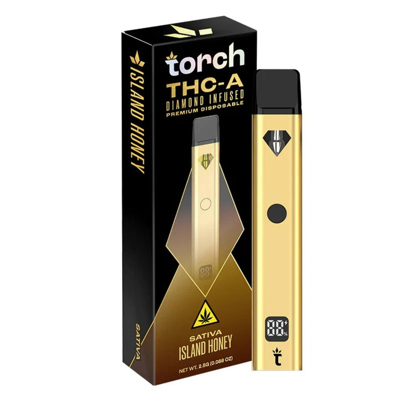 island honey torch thca diamond infused premium disposable 2.5g