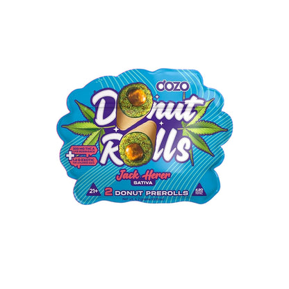 jack herer dozo donut rolls live rosin pre rolls 2