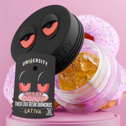 jelly donut university live resin thca dab