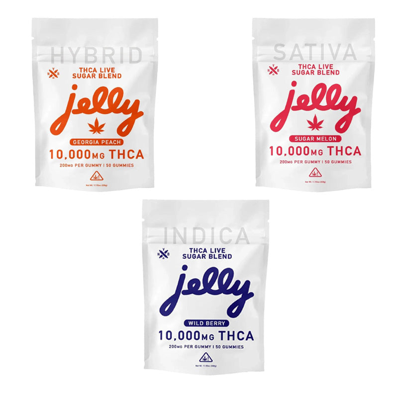 jelly thca live sugar blend gummies