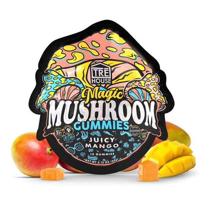 juicy mango tre house magic mushroom gummies