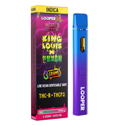 kinglouis kush looper xl live resin 3g