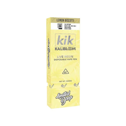 lemon biscotti kalibloom kik drop 1g