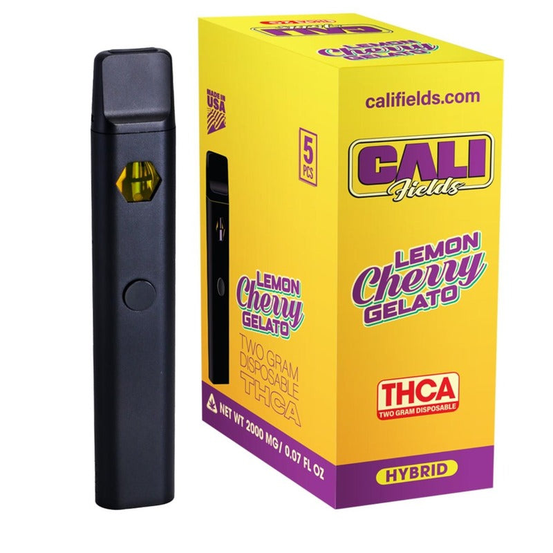 lemon cherry gelato cali fields thca disposable 2g