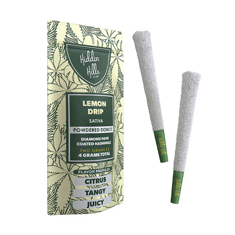 lemon drip hidden hills powdered dountz 4g