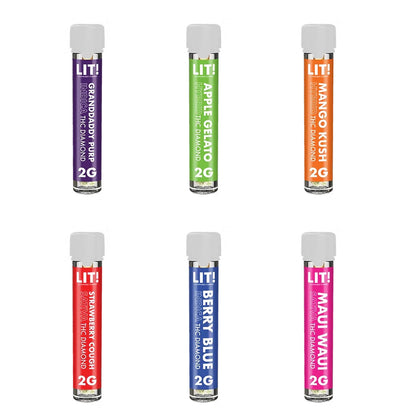 lit thc diamond pre roll 2g