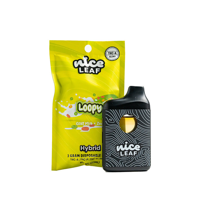 loopy nice leaf thca disposable