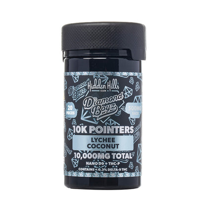 lychee coconut hidden hills diamond boyz pointers gummies