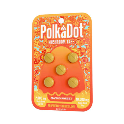 mango sorbet polkadot mushroom tablets