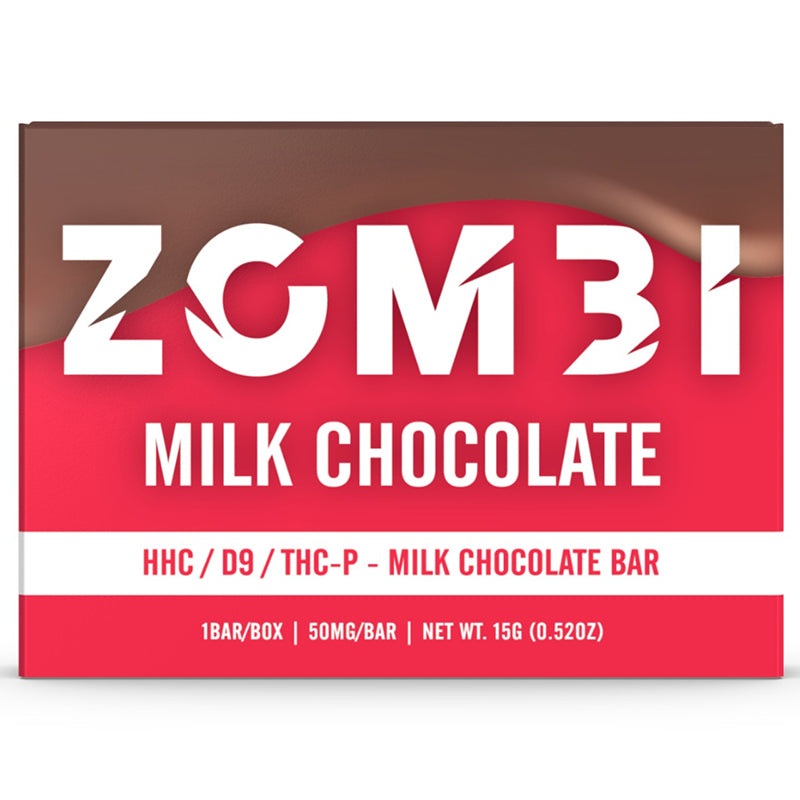 milk chocolate zombi milk chocolate bar 50mg
