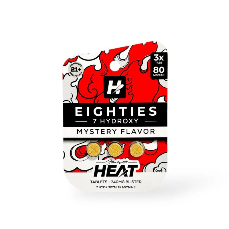 mystery flavor straight heat 7hydroxy eighties tabs