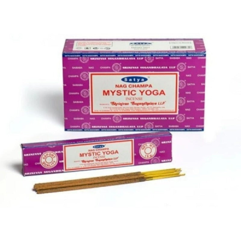 mystic yoga satya nag champa incense