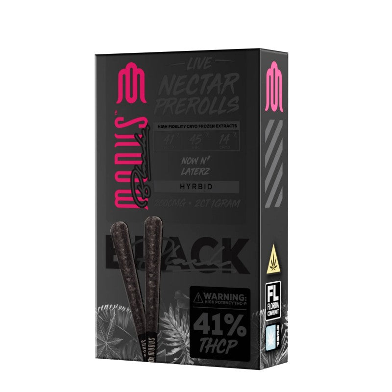 now n laterz modus black pre roll 2g