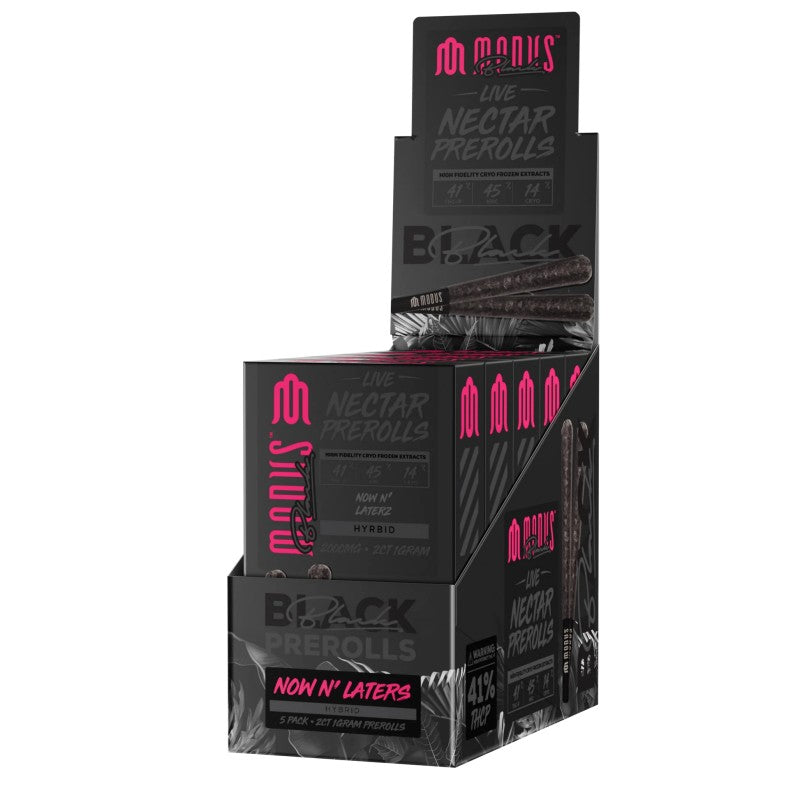 now n laterz pack modus black pre roll 2g