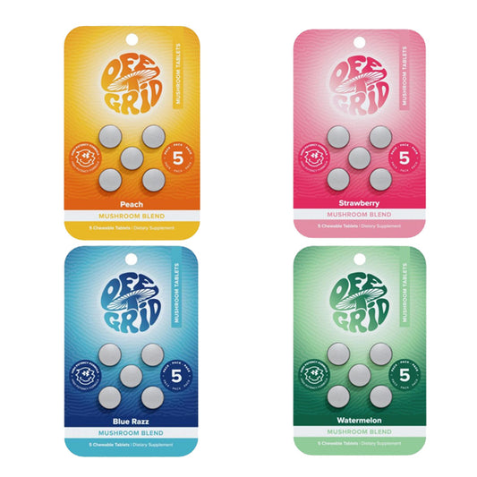 off grid mushroom blend tablets