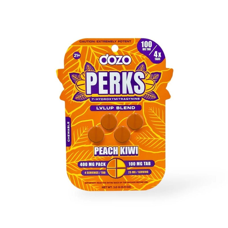 peach kiwi dozo perks tablets 400mg