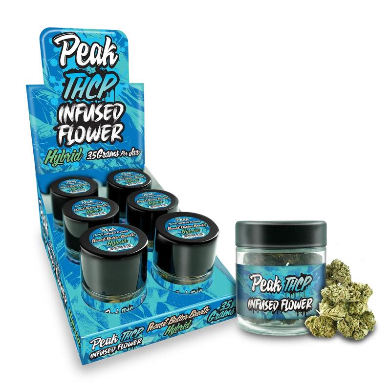 peanut-butter-breath peak thcp infused flower 3.5g