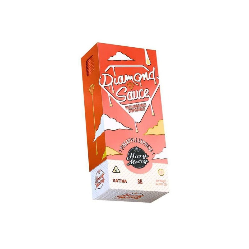 pineapple express hazy mary diamond sauce disposable